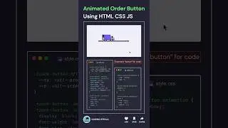 Animated Order Button 🤯  HTML CSS 
