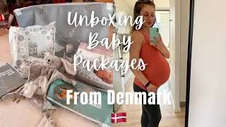 Unboxing Free/Gratis Baby Starter Packages - Denmark 2024 🇩🇰📦(Mini-vlog)