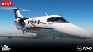🔴 LIVE🔴 ✈️De Salvador par Porto Seguro com Phenom 100 - IVAO