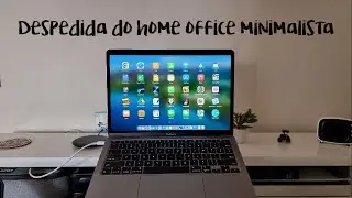 Despedida do home office minimalista