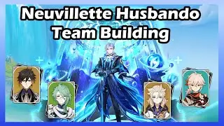 Building ONLY MALE Neuvillette Teams!! Husbando Focused Team building! #genshinimpact #neuvillette
