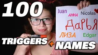 ASMR saying your name + Special trigger for you 🎁 part 1 😮VIVI ASMR