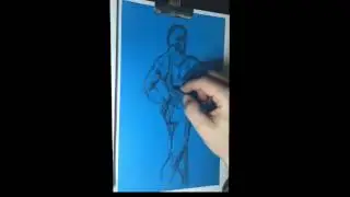 Time Lapse Drawing Master copy of Raphael Sanzio