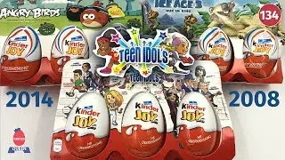 Teen IDOLS, Angry birds и Ледниковый период. Киндеры других стран и годов