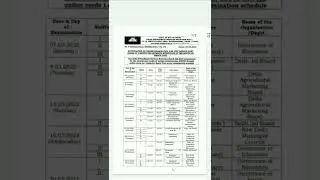 DSSSB exam date!!!!!  ready guys for preparation? #shorts