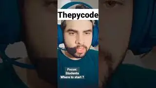 #thepycode wants to help graduates to start career as well as #python crash course