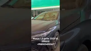Monza 1.3 turbo 2023 yil Qora/23500$\ +998903495267