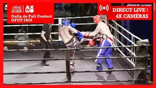 GFCT 2020 • DIRECT LIVE • sport full contact • ISKA • FFKMDA • réal axwo • 2020