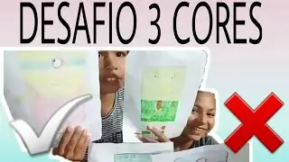 DESAFIO COLORINDO COM 3 CORES/com/meu(MELHOR AMIGO /PRIMO/♡♡