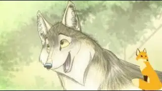 Wolf Character Drawing - Krita Speedpaint