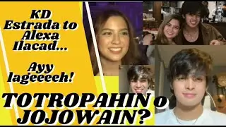 KD Estrada,  sumagot kung JOJOWAIN ba nya si Alexa Ilacad? 🥰 #KDLex