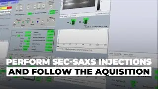How to perform SEC-SAXS Injections and follow the aquisition - SWING Beamline