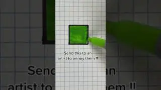 Send this to an artist to annoy them 