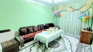 1 каватда 4 хонали 80 м2 квартира. Урганч. Мулжал: Амина дукон.