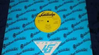 George Allison Ten To One with 12 Inch Version - 1980 Cartridge 12 Inch - DJ APR