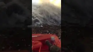 Горит полигон крупных бытовых отходов Скоково... #firefighter #fire #пожар