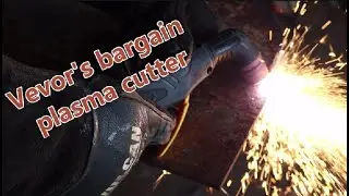 Vevor's bargain plasma cutter for the blacksmith.