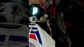 Bmw rr 310 riding in rain