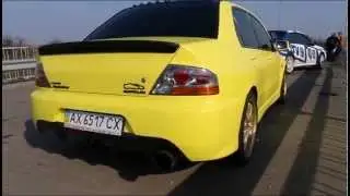 Evo 8 GTX3071 vs VW Scirocco VGT st4 GTX 28