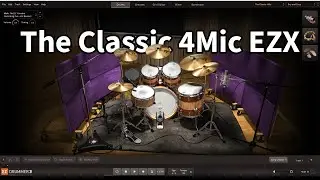 Toontrack EZDrummer 3 with The Classic 4Mic EZX All Presets Demo