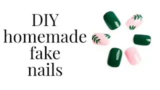 DIY homemade Fake Nails!