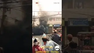 Gas Cylinder Blast 😱😱🥶🤯 