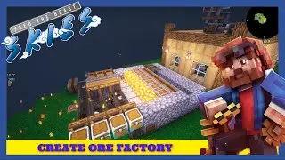 FTB Skies  | Ep 8 | Automated Resource Processing