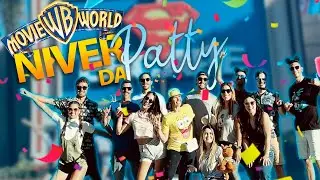 PARQUE DE DIVERSÃO NA AUSTRÁLIA | MOVIE WORLD WARNER BROS. GOLD COAST * ESPECIAL BDAY #PATTYFAZ8