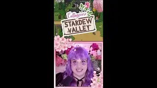 Stardew Valley! 🌸🍓✨ Aesthetic Cottagecore Cozy Wholesome Gaming Relaxing Gameplay 💐✨