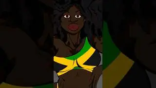 Jamaica 🇯🇲 Swimsuit color #coloring #vectorart
