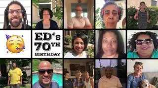 Dr. Ed Prather's 70th Birthday LOVE from California