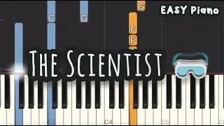 Coldplay - The Scientist (Easy Piano, Piano Tutorial) Sheet