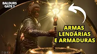 BALDURS GATE 3 - TODAS AS ARMAS LENDÁRIAS E ARMADURAS