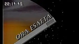 TeleLombardia | Ora Esatta + Tg Notte | 13 Gennaio 1991