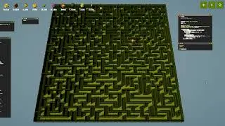 Basic Maze Sorting Algorithm V 1.0 (The Farmer Was Replaced)