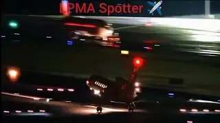 FALCON 50 TOUCH AND GO NIGHT TRAINING at Madeira Airport ✈️