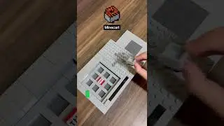 Crafting Minecart with TNT BUT Lego! 