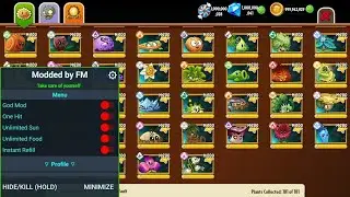 EN:MOD MENU PVZ 2 BY FM(FREE MODS) MEGA MOD MENU PVZ 2 PLANTS VS ZOMBIES 2