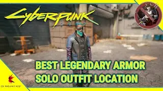 Cyberpunk 2077 - Best Armor Set Location (Legendary Clothes Location) Solo Outfit Location