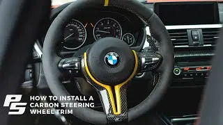 PaddleShifterz - How to install your carbon fiber trim in your BMW