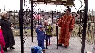 Видеофрагмент обучения детей игре на колоколах