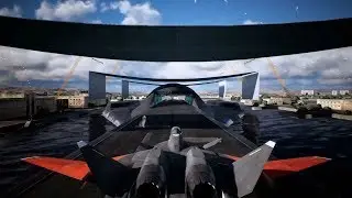 Ace Combat 7: Skies Unknown (SP Mission 01) Unexpected Visitor [X-02S Mihaly Skin] (´ ・ω･)┌┛)`д) ；∴