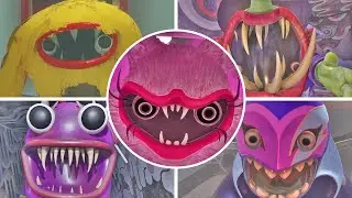 Joyville 1,2 - All JUMPSCARES and Scary Moments in BRIGHT MODE
