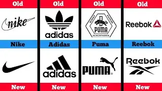 Top Footwear Brands: Old vs New Logos | 2025