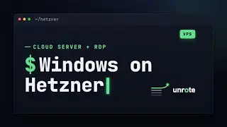 How to Install Windows on Hetzner Cloud Server in 2022 | RDP
