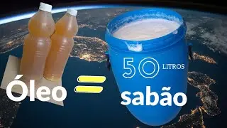 COM 2 LITROS DE ÓLEO FAÇA 50 LITROS DE SABÃO LÍQUIDO CASEIRO | RICARDO ALBUQUERQUE