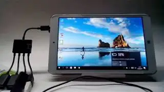 Micro USB OTG hub 4 in1