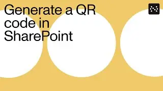 How to generate a QR code in SharePoint