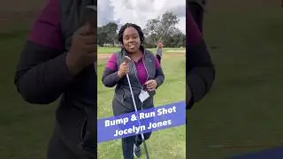 How to hit a bump and run golf shot! 