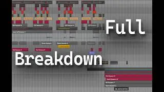 The full music production process in Bitwig - Project File Breakdown